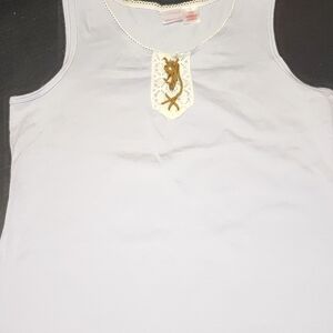 Elegant Gray Sleeveless Top